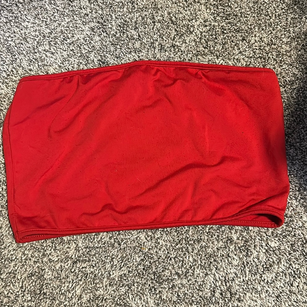 Red tube crop